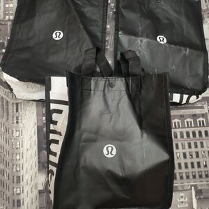 lululemon athletica Black and White Tote Set